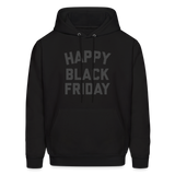 Happy Black Friday Men's Hoodie - black