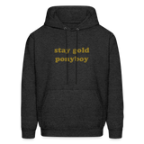 Stay Gold Ponyboy Men's Hoodie - charcoal grey