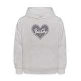 Raiders Kids' Hoodie - heather gray