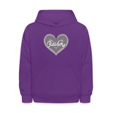 Raiders Kids' Hoodie - purple