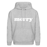 Merry Men's Hoodie - heather gray