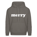 Merry Men's Hoodie - asphalt gray