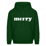 Merry Men's Hoodie - forest green