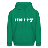 Merry Men's Hoodie - kelly green