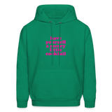 Have Yourself a Merry Little Cocktail Men's Hoodie - kelly green