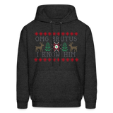 OMG Brutus I Know Him Men's Hoodie - charcoal grey