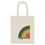 Browns Rainbow Tote Bag - natural