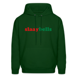 Slaay Bells Men's Hoodie - forest green