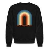 Mabuhay Rainbow Crewneck Sweatshirt - black