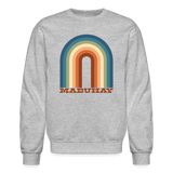 Mabuhay Rainbow Crewneck Sweatshirt - heather gray