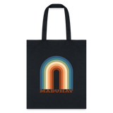 Mabuhay Rainbow Tote Bag - black