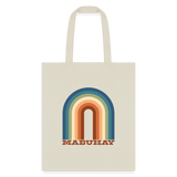 Mabuhay Rainbow Tote Bag - natural