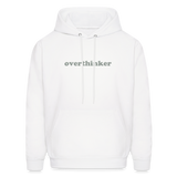 Overthinker This Men's Hoodie - white