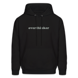 Overthinker This Men's Hoodie - black