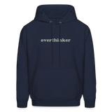 Overthinker This Men's Hoodie - navy