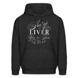 Shut Up Lover You're Fine Men's Hoodie - charcoal grey