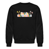 Live in the Moment Crewneck Sweatshirt - black