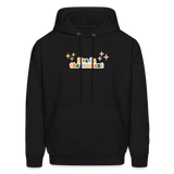 Live in the Moment Men's Hoodie - black