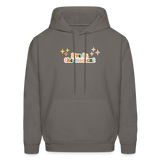 Live in the Moment Men's Hoodie - asphalt gray