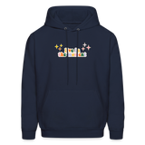 Live in the Moment Men's Hoodie - navy