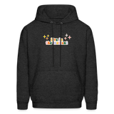 Live in the Moment Men's Hoodie - charcoal grey