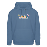 Live in the Moment Men's Hoodie - denim blue