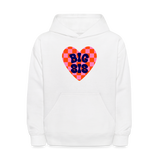 Big Sis Kids' Hoodie - white