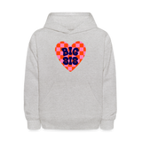 Big Sis Kids' Hoodie - heather gray