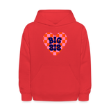 Big Sis Kids' Hoodie - red