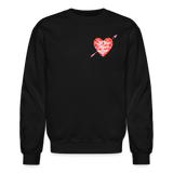 All You Need is Love Crewneck Sweatshirt - black