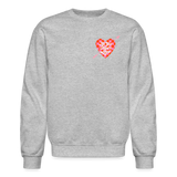 All You Need is Love Crewneck Sweatshirt - heather gray