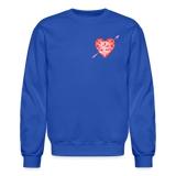 All You Need is Love Crewneck Sweatshirt - royal blue