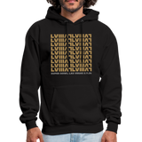 Super Bowl LVIII Souvenir Graphic Men's Hoodie - black