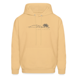 Las Vegas Desert Men's Hoodie - light yellow