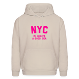 NYC Is Always A Good Idea Men's Hoodie - Sand