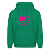 NYC Is Always A Good Idea Men's Hoodie - kelly green