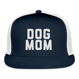 Dog Mom Trucker Cap - navy/white