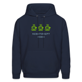 Nightshift Mode Men's Hoodie - navy