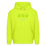 Nightshift Mode Men's Hoodie - safety green