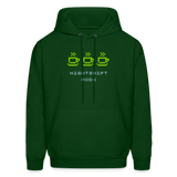 Nightshift Mode Men's Hoodie - forest green