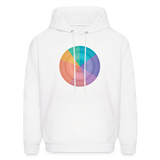 Emotional Wheel Men's Hoodie - white