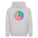 Emotional Wheel Men's Hoodie - ash 