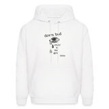 Down Bad Men's Hoodie - white