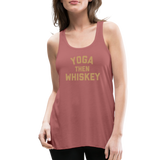 Yoga Then Whiskey Women's Flowy Tank Top by Bella