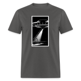 Beam Me Up Down Bad TTPD Taylor Swift Unisex Classic T-Shirt - charcoal