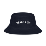 Beach Life Bucket Hat - navy