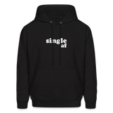 Single af Men's Hoodie - black