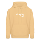 Single af Men's Hoodie - light yellow