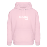 Single af Men's Hoodie - pale pink