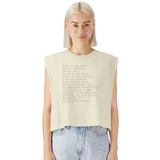 Endless Summer American Apparel Women's Garment Dyed Muscle Tank